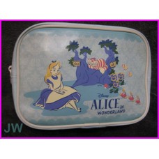 ALICE IN WONDERLAND Trousse Pochette DISNEY Light Blue